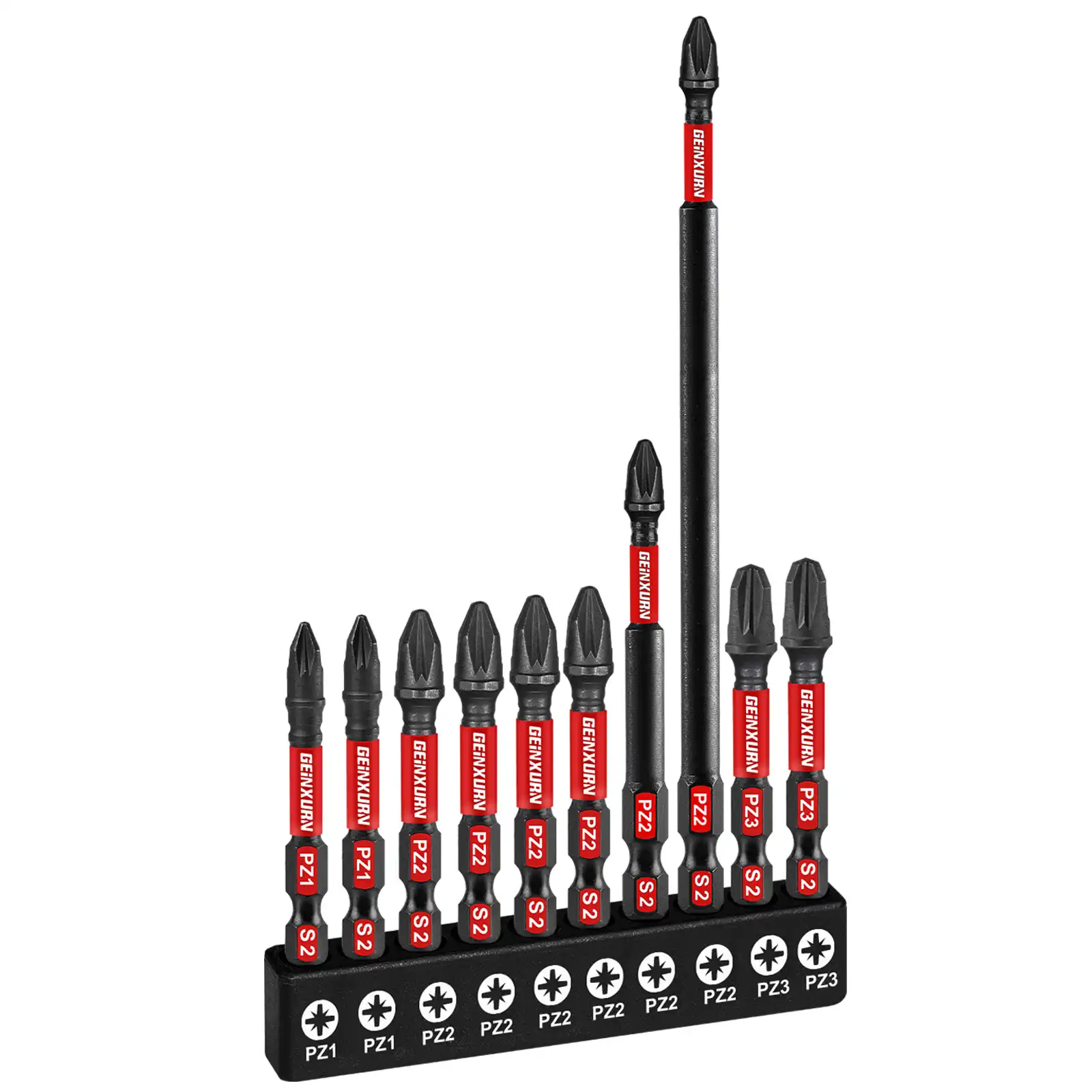 X50 Power Industrial Grade PZ1/PZ2/PZ3 Impact Driver Bit Set